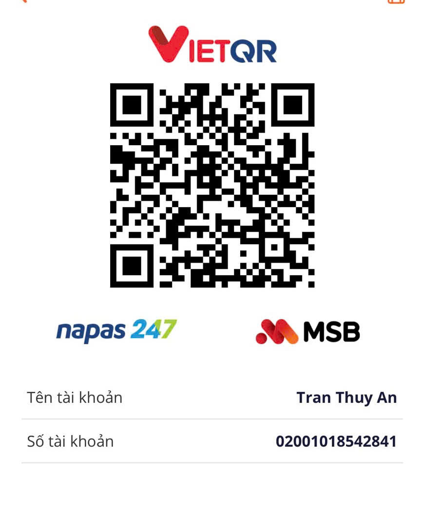 Mã QR Chuyển Khoản MSB Tran Thuy An
